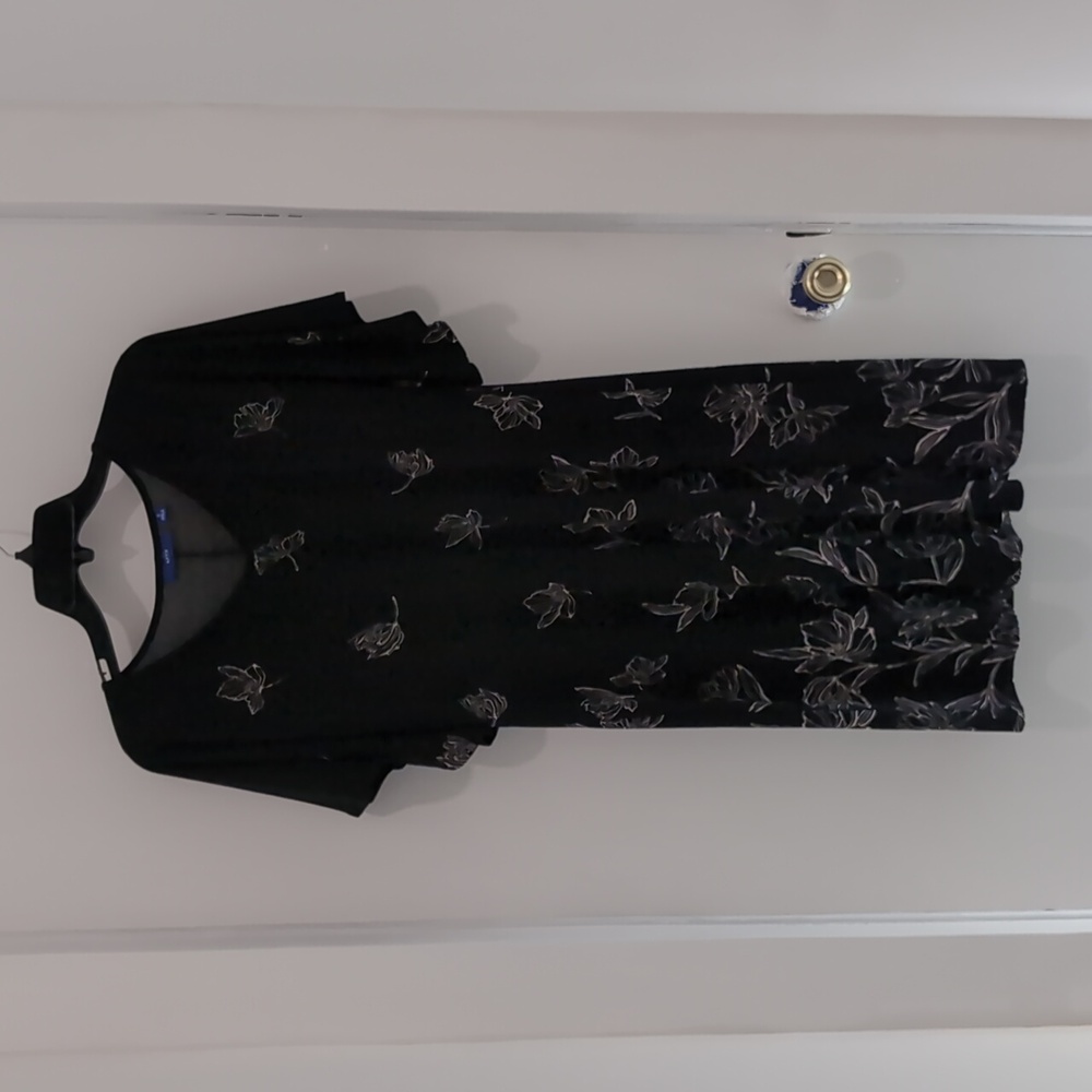 Small apt.9 black ladies evening summer dress